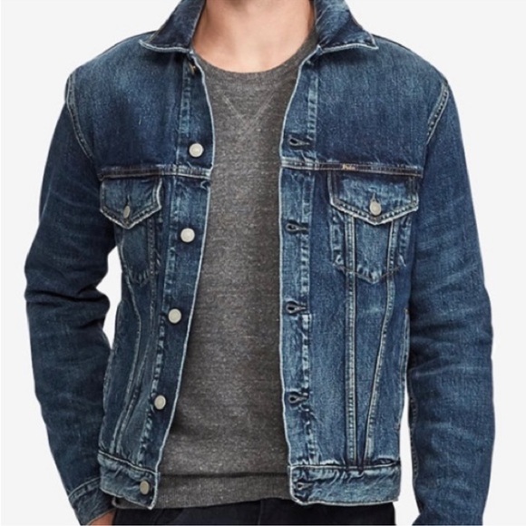 Ralph Lauren Mens Denim Jacket Size XL - Picture 2 of 9